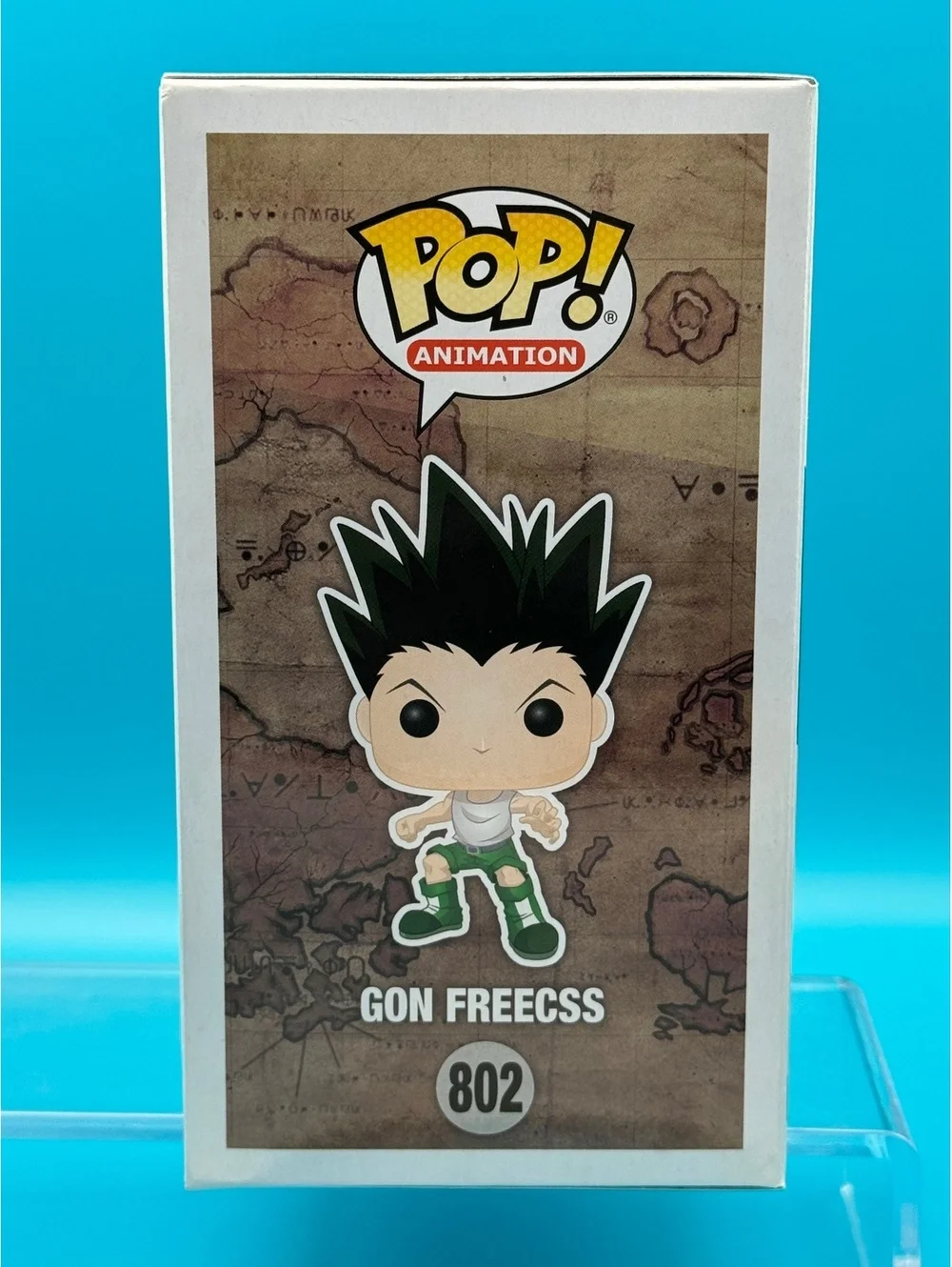 Erica Mendez signed Gon Freecss HxH Hot Topic Funko pop 802 with MAS COA